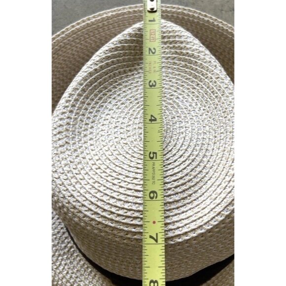 Eric Javits Squishee Instinct Hat Womens One Size Natural Black Sun UPF 50+ - Picture 11 of 14